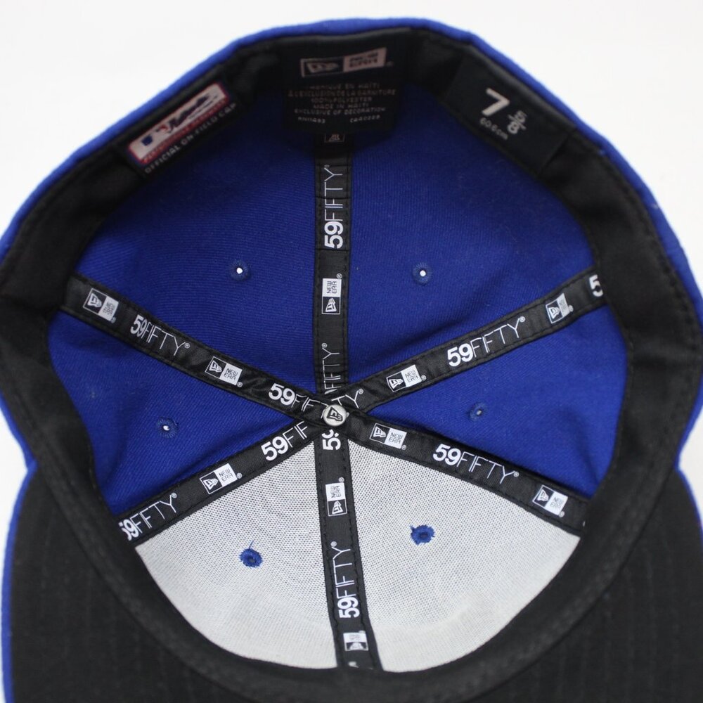 Toronto Blue‎ Jays Hat NWT Fitted 7 5/8 Blue New Era 59FIFTY On-Field MLB Cap - Picture 11 of 13